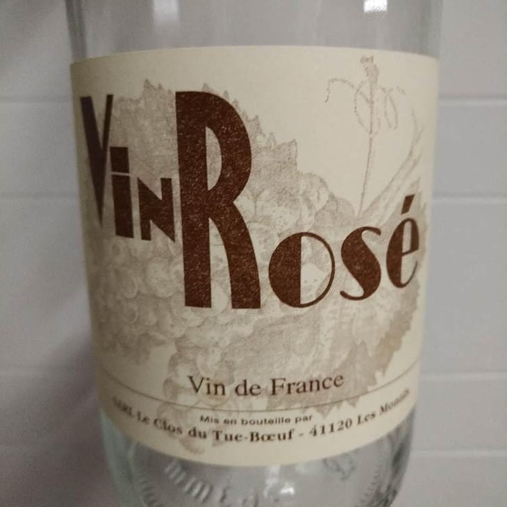 Vin Rosé - Clos du Tue-Bœuf - Zoé, Louise & Thierry Puzelat 