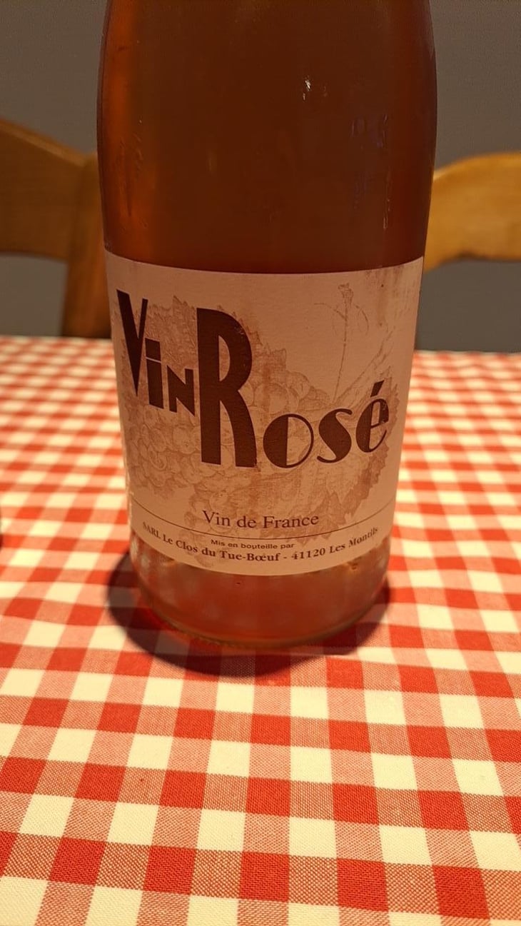 Vin Rosé - Clos du Tue-Bœuf - Zoé, Louise & Thierry Puzelat 