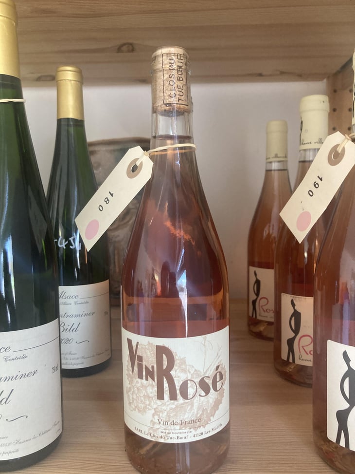 Vin Rosé - Clos du Tue-Bœuf - Zoé, Louise & Thierry Puzelat 