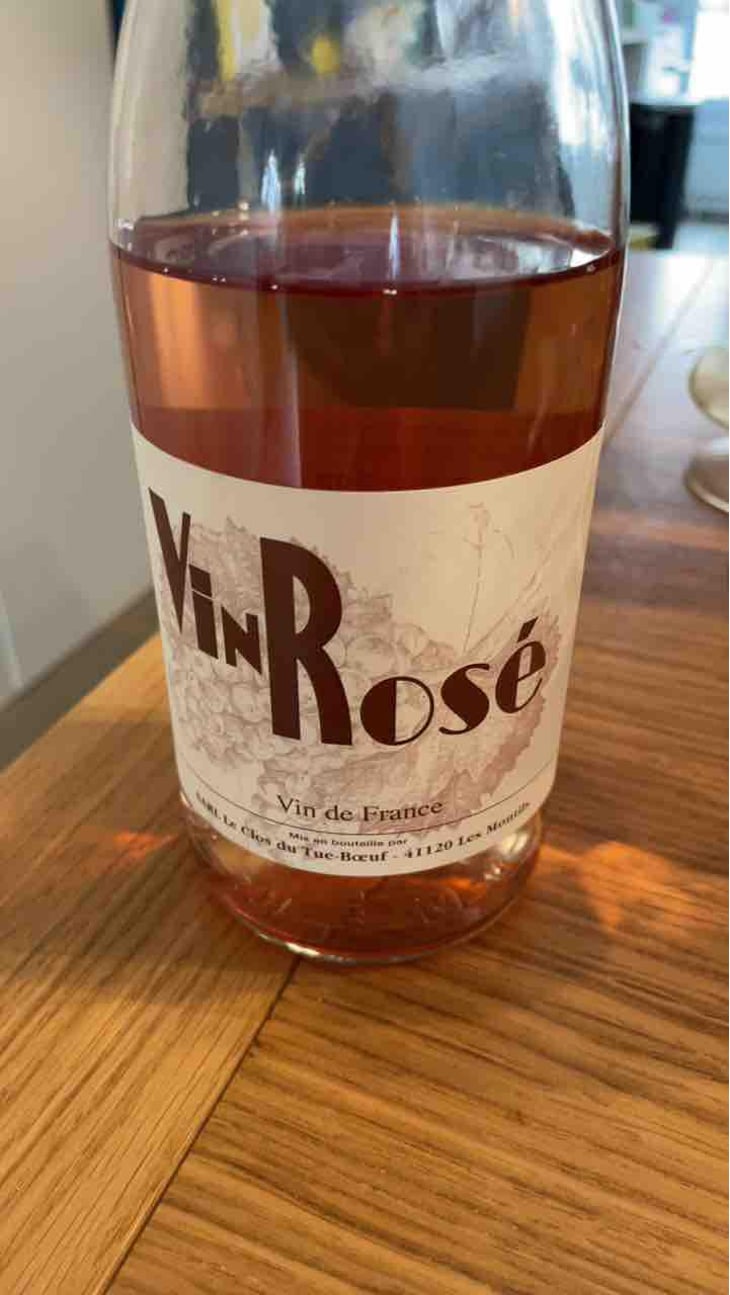 Vin Rosé - Clos du Tue-Bœuf - Zoé, Louise & Thierry Puzelat 