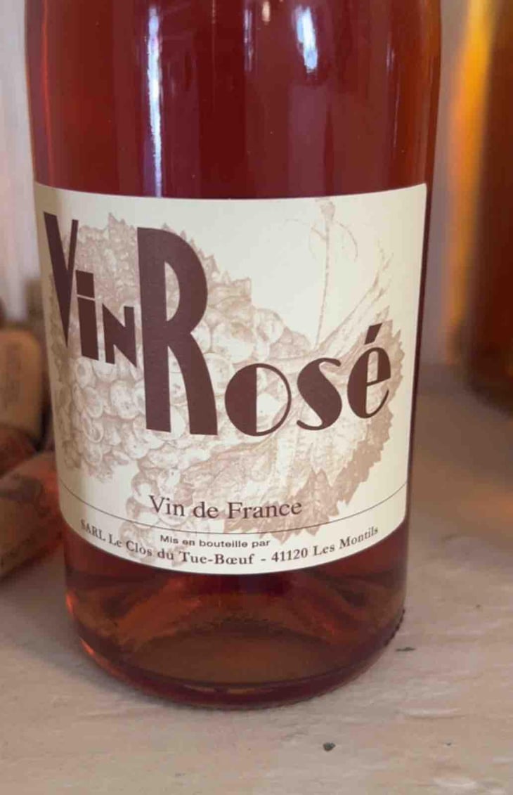 Vin Rosé - Clos du Tue-Bœuf - Zoé, Louise & Thierry Puzelat 