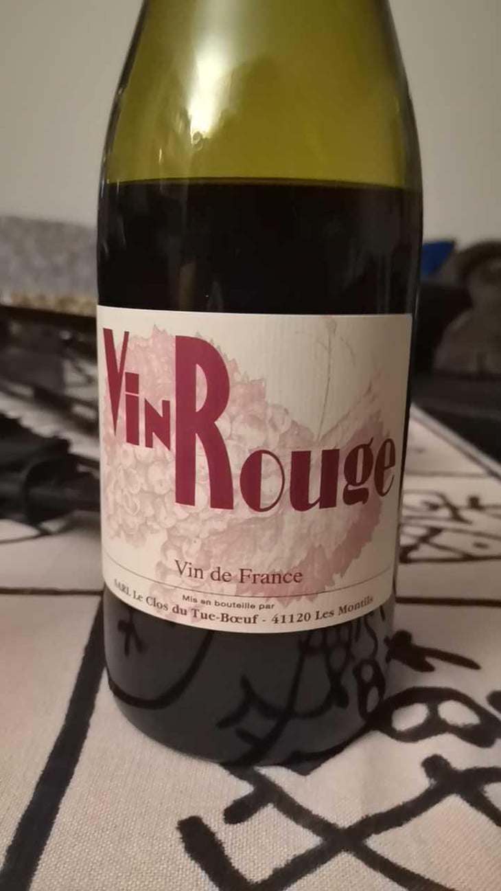 Vin Rouge - Clos du Tue-Bœuf - Zoé, Louise & Thierry Puzelat 