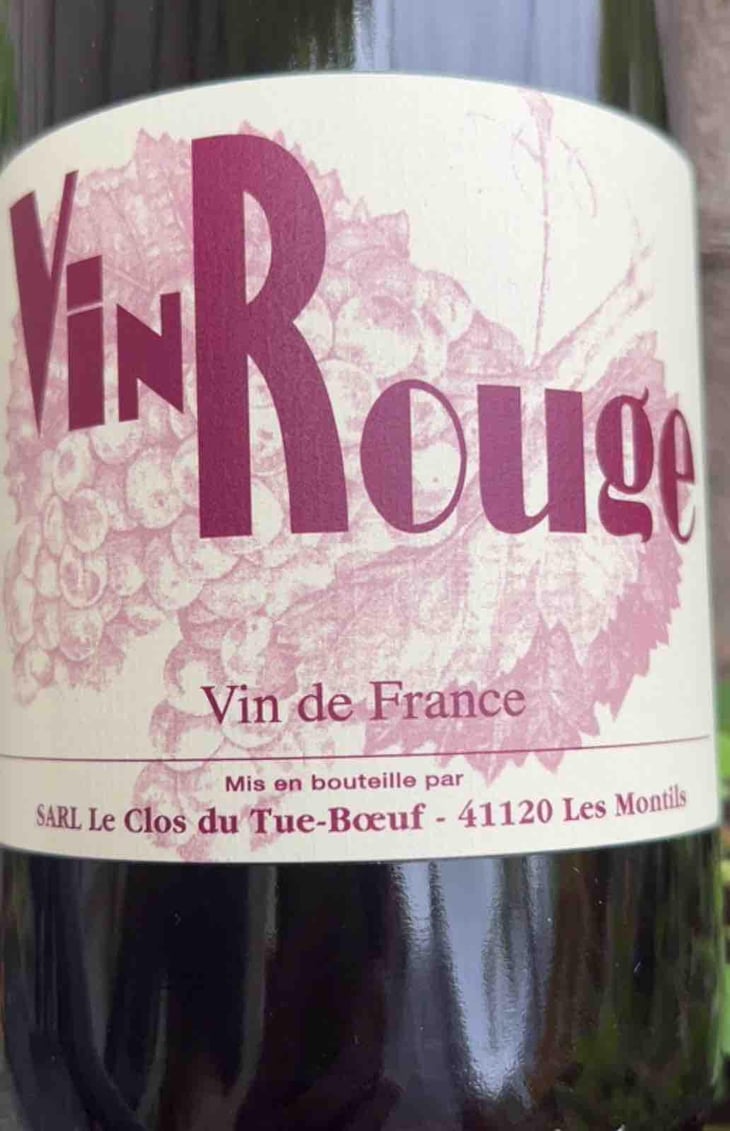 Vin Rouge - Clos du Tue-Bœuf - Zoé, Louise & Thierry Puzelat 