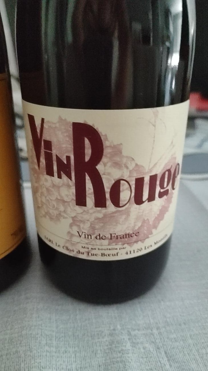 Vin Rouge - Clos du Tue-Bœuf - Zoé, Louise & Thierry Puzelat 