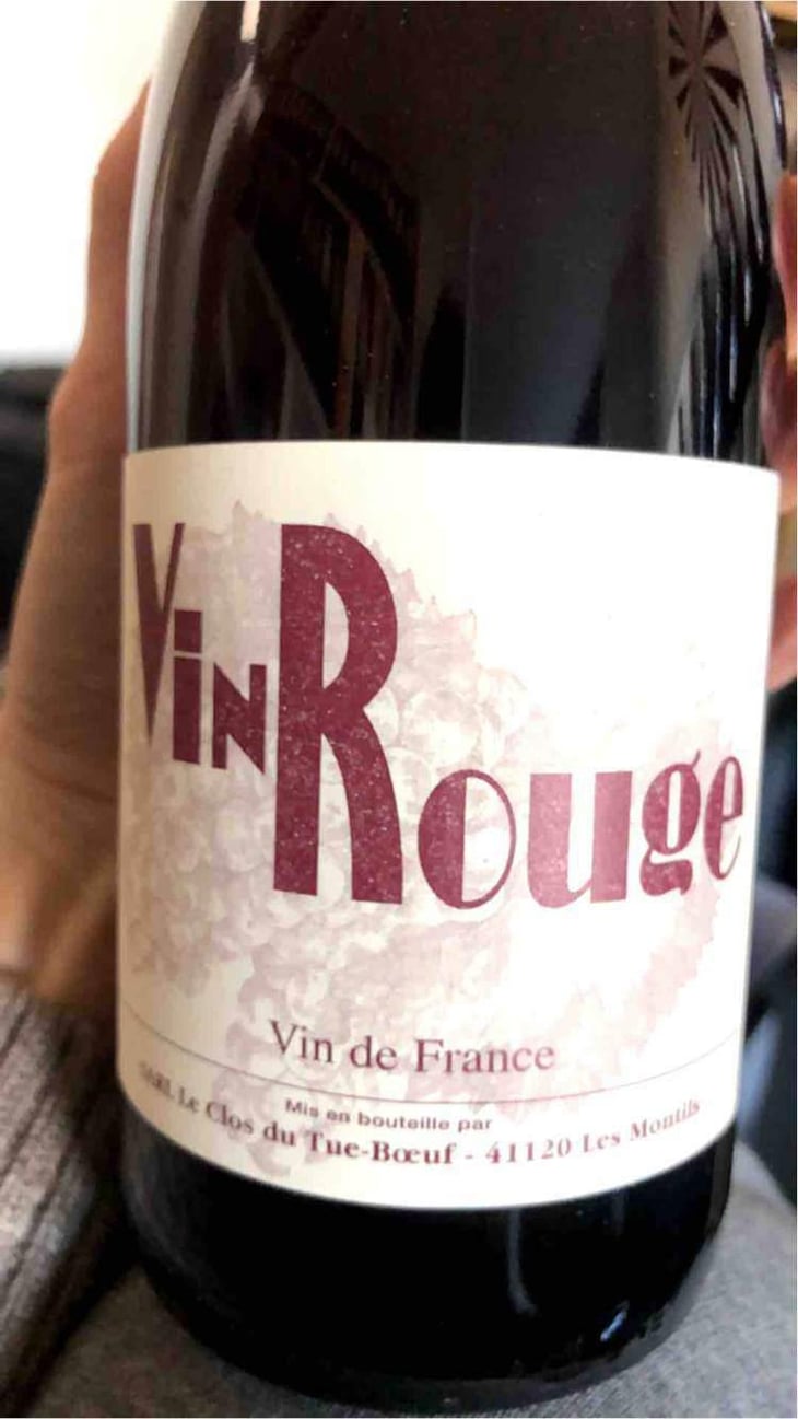 Vin Rouge - Clos du Tue-Bœuf - Zoé, Louise & Thierry Puzelat 