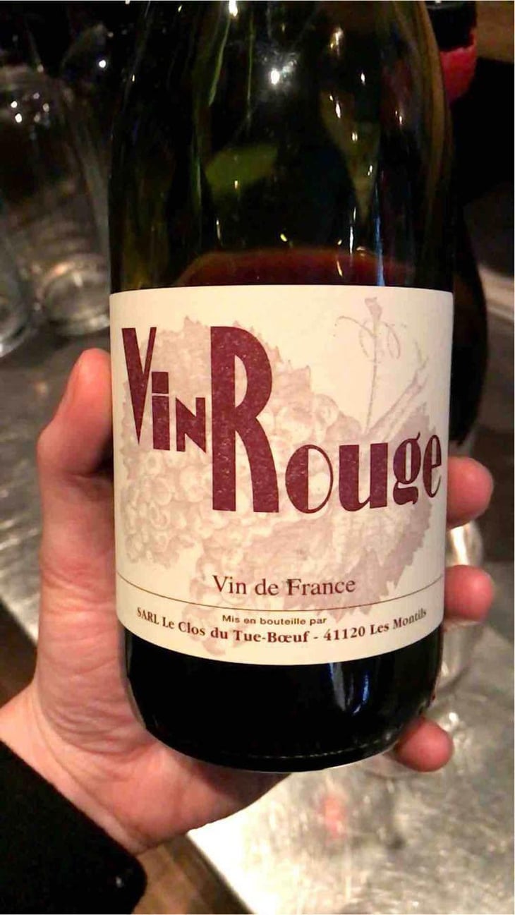 Vin Rouge - Clos du Tue-Bœuf - Zoé, Louise & Thierry Puzelat 