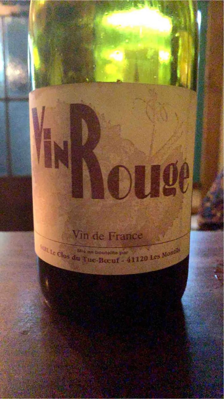 Vin Rouge - Clos du Tue-Bœuf - Zoé, Louise & Thierry Puzelat 