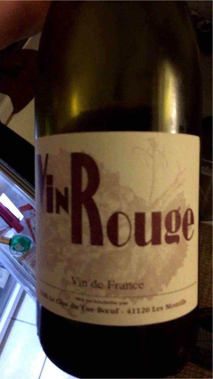 Vin Rouge - Clos du Tue-Bœuf - Zoé, Louise & Thierry Puzelat 