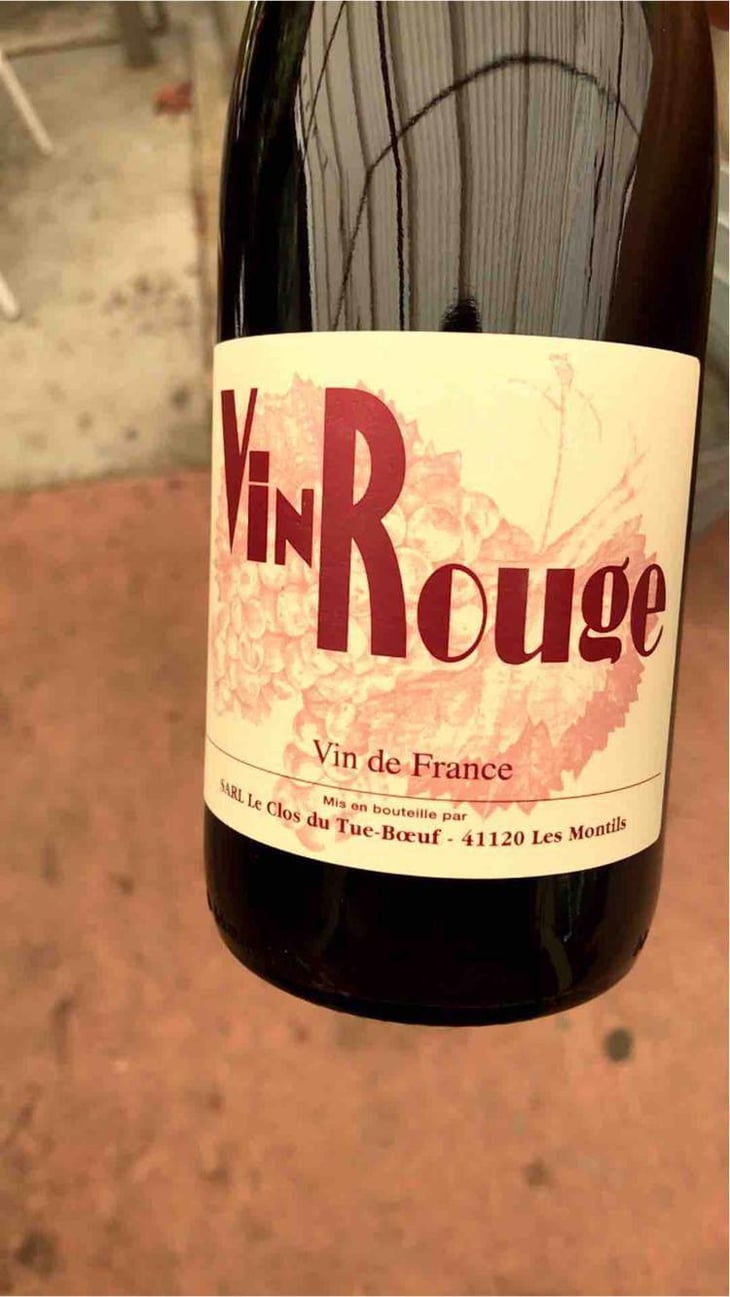 Vin Rouge - Clos du Tue-Bœuf - Zoé, Louise & Thierry Puzelat 