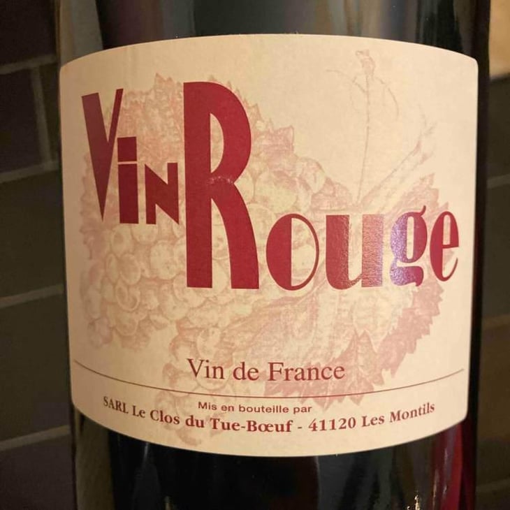Vin Rouge - Clos du Tue-Bœuf - Zoé, Louise & Thierry Puzelat 