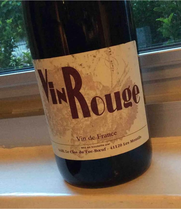 Vin Rouge - Clos du Tue-Bœuf - Zoé, Louise & Thierry Puzelat 