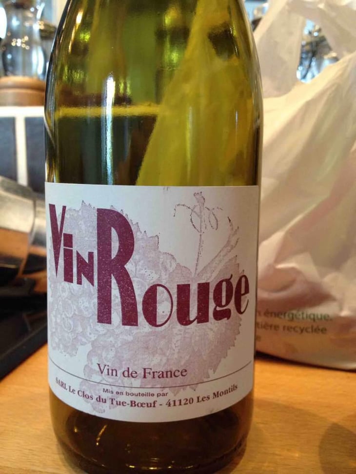 Vin Rouge - Clos du Tue-Bœuf - Zoé, Louise & Thierry Puzelat 