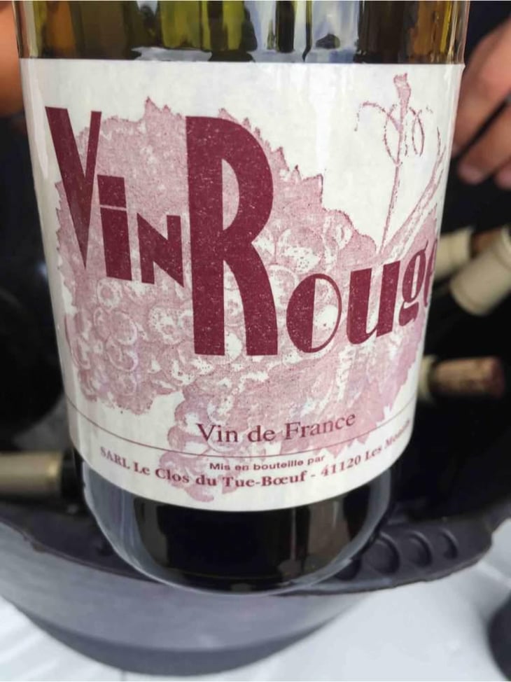 Vin Rouge - Clos du Tue-Bœuf - Zoé, Louise & Thierry Puzelat 