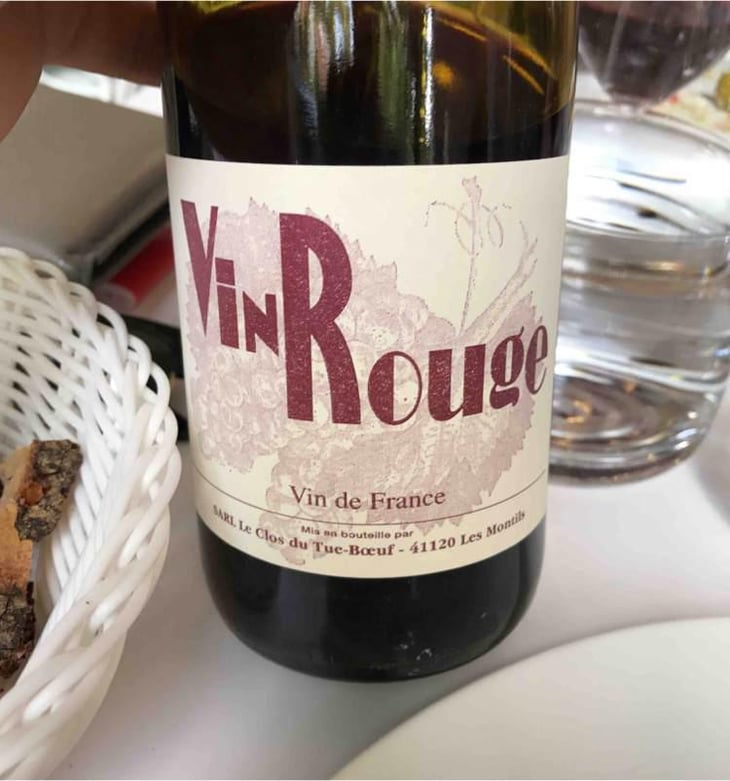 Vin Rouge - Clos du Tue-Bœuf - Zoé, Louise & Thierry Puzelat 