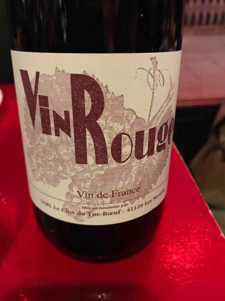 Vin Rouge - Clos du Tue-Bœuf - Zoé, Louise & Thierry Puzelat 