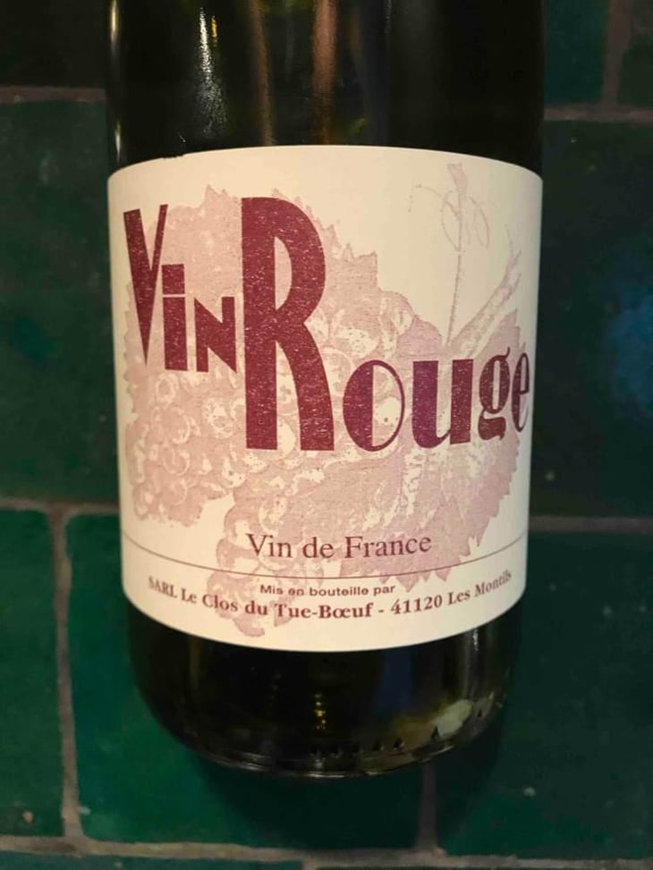 Vin Rouge - Clos du Tue-Bœuf - Zoé, Louise & Thierry Puzelat 