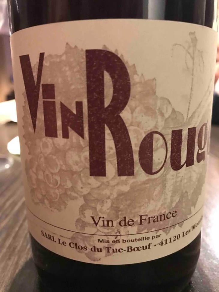 Vin Rouge - Clos du Tue-Bœuf - Zoé, Louise & Thierry Puzelat 