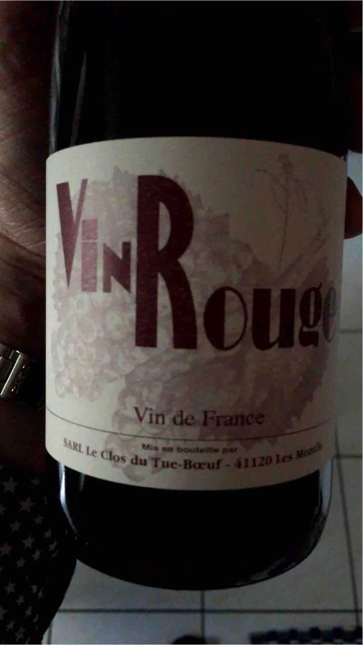 Vin Rouge - Clos du Tue-Bœuf - Zoé, Louise & Thierry Puzelat 