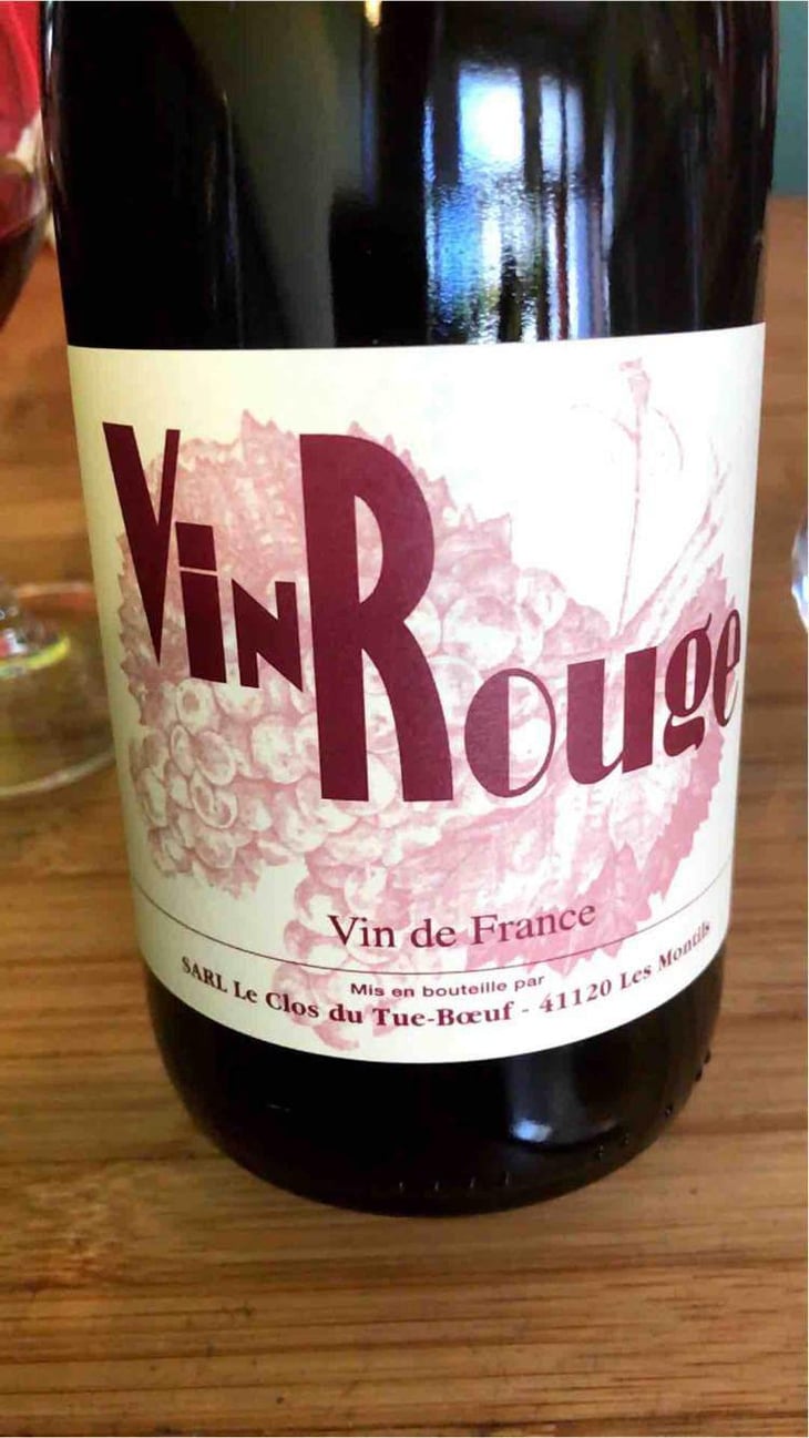 Vin Rouge - Clos du Tue-Bœuf - Zoé, Louise & Thierry Puzelat 