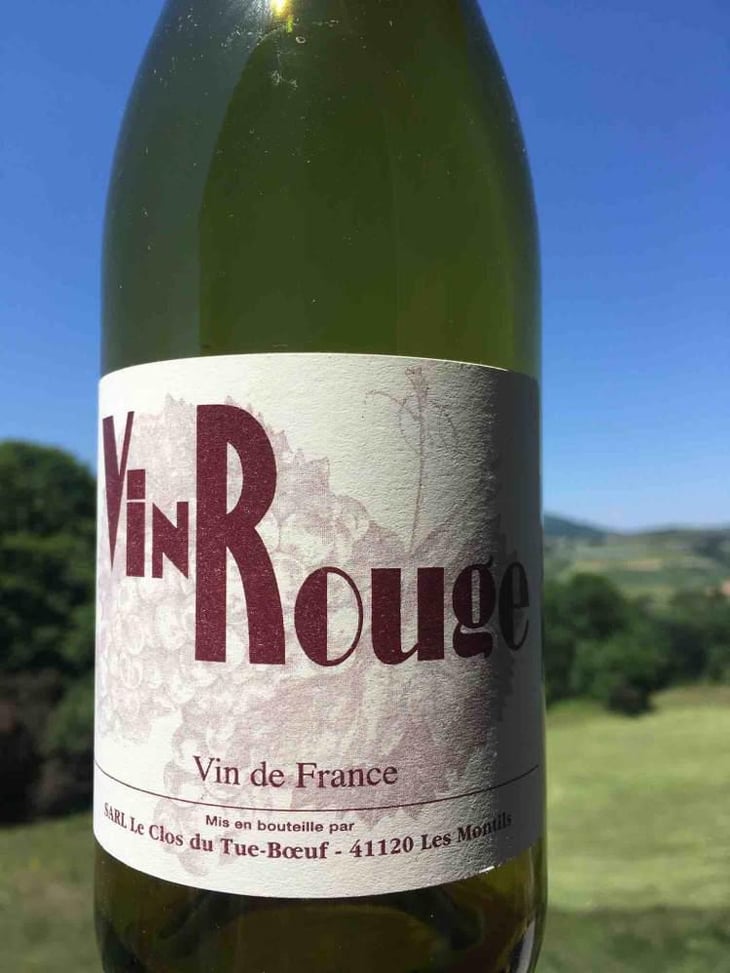 Vin Rouge - Clos du Tue-Bœuf - Zoé, Louise & Thierry Puzelat 