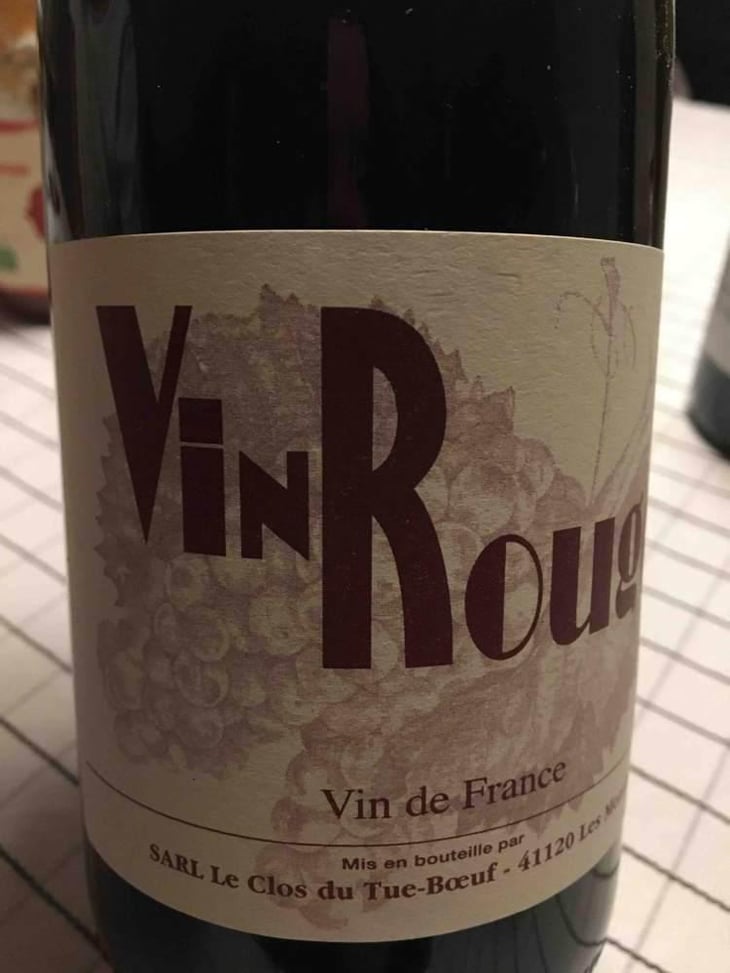 Vin Rouge - Clos du Tue-Bœuf - Zoé, Louise & Thierry Puzelat 