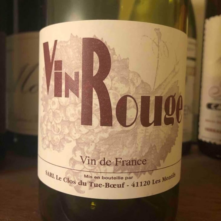 Vin Rouge - Clos du Tue-Bœuf - Zoé, Louise & Thierry Puzelat 
