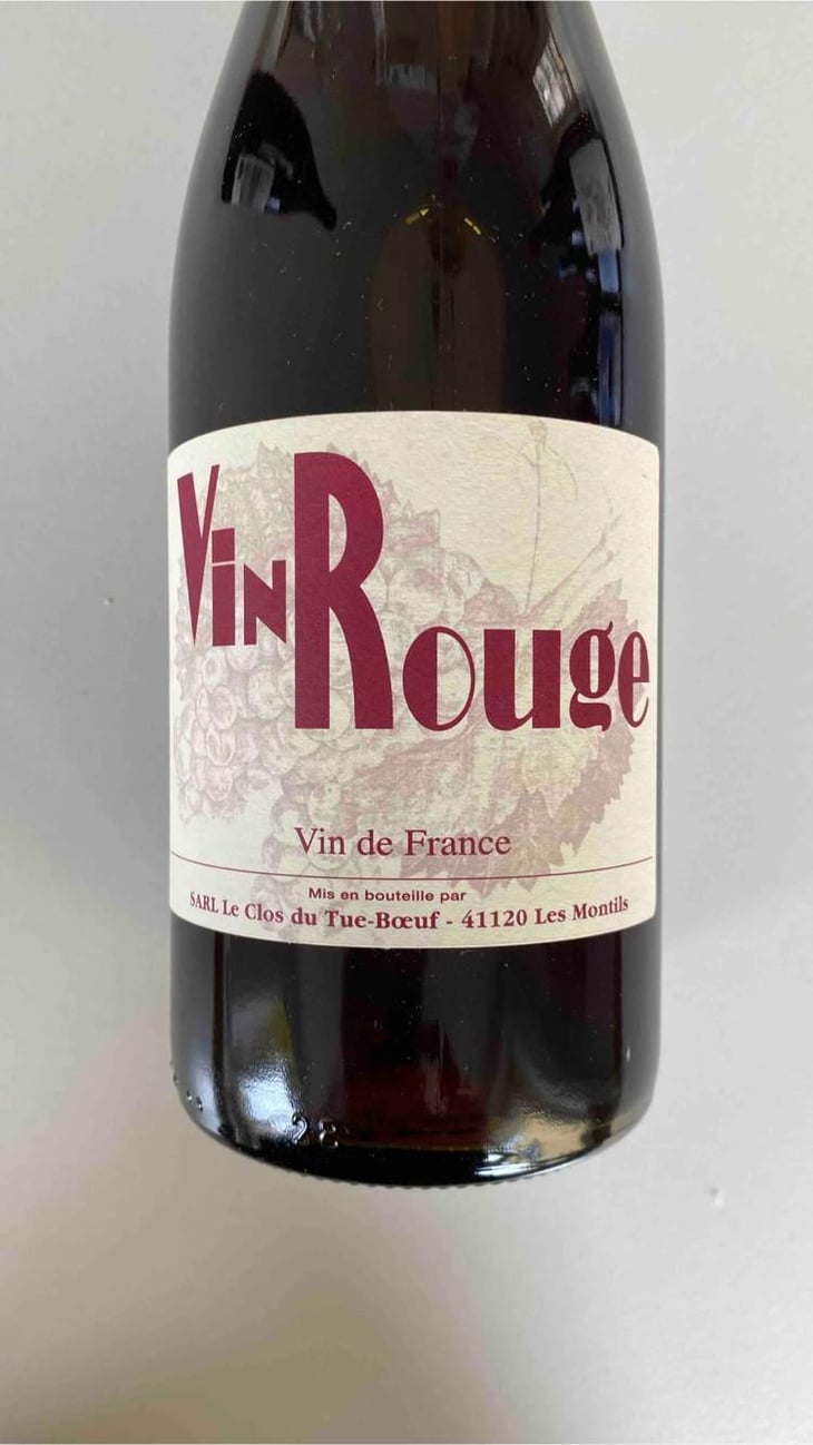 Vin Rouge - Clos du Tue-Bœuf - Zoé, Louise & Thierry Puzelat 