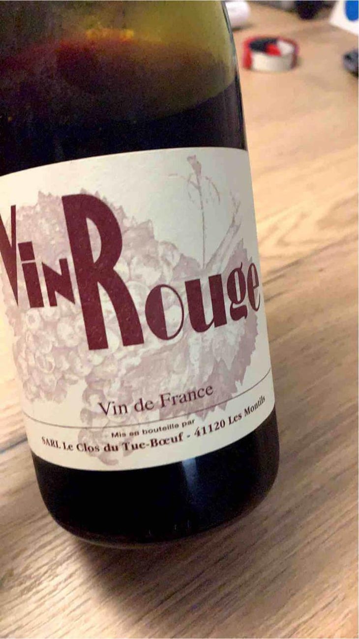 Vin Rouge - Clos du Tue-Bœuf - Zoé, Louise & Thierry Puzelat 