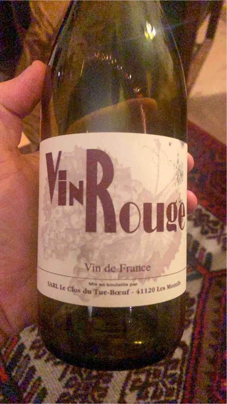 Vin Rouge - Clos du Tue-Bœuf - Zoé, Louise & Thierry Puzelat 