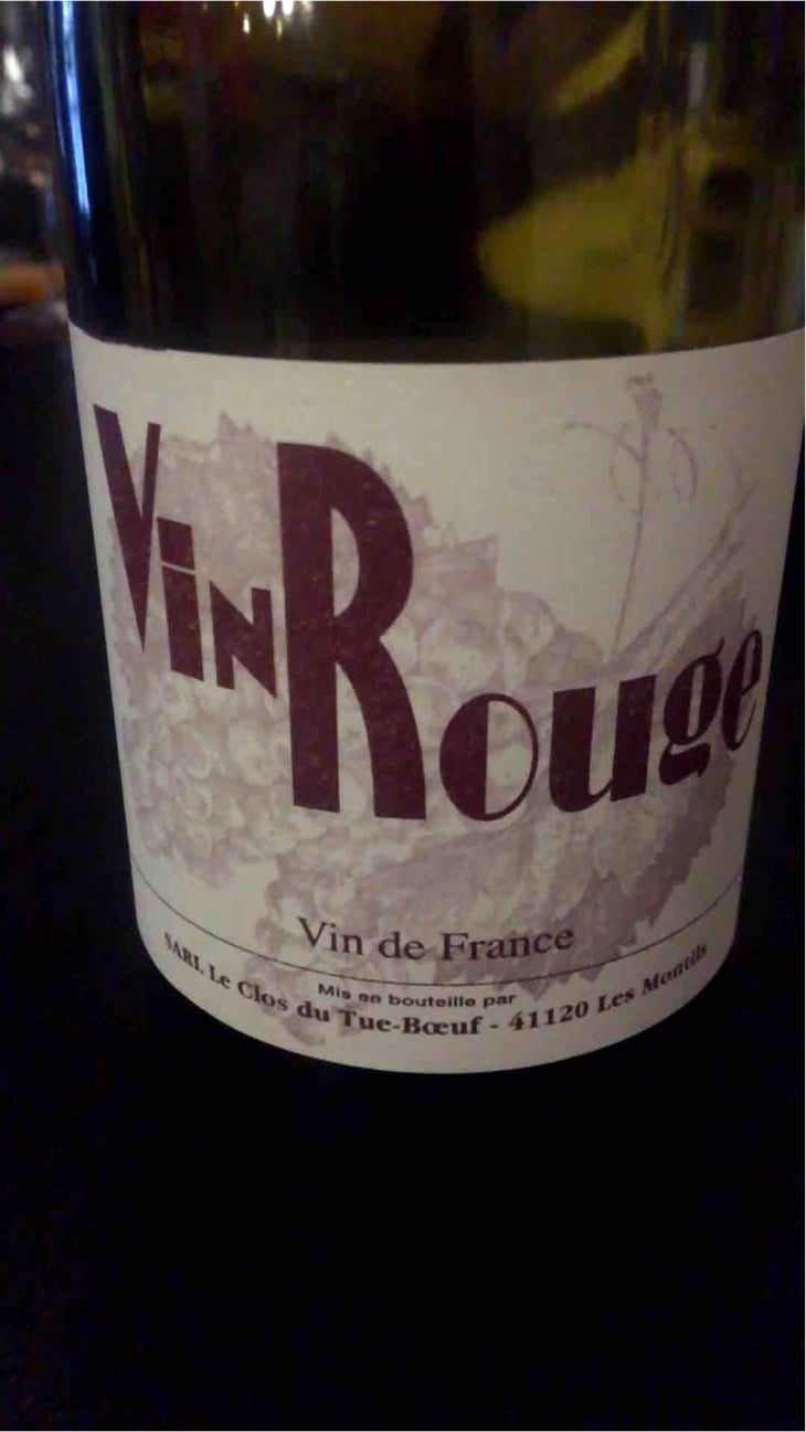 Vin Rouge - Clos du Tue-Bœuf - Zoé, Louise & Thierry Puzelat 