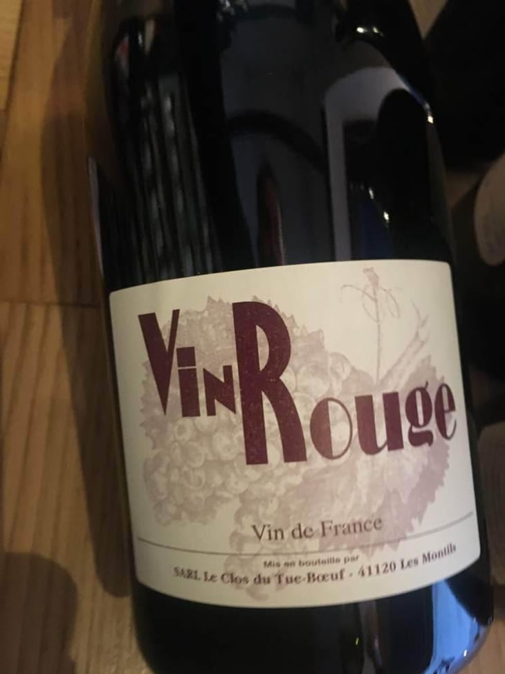 Vin Rouge - Clos du Tue-Bœuf - Zoé, Louise & Thierry Puzelat 