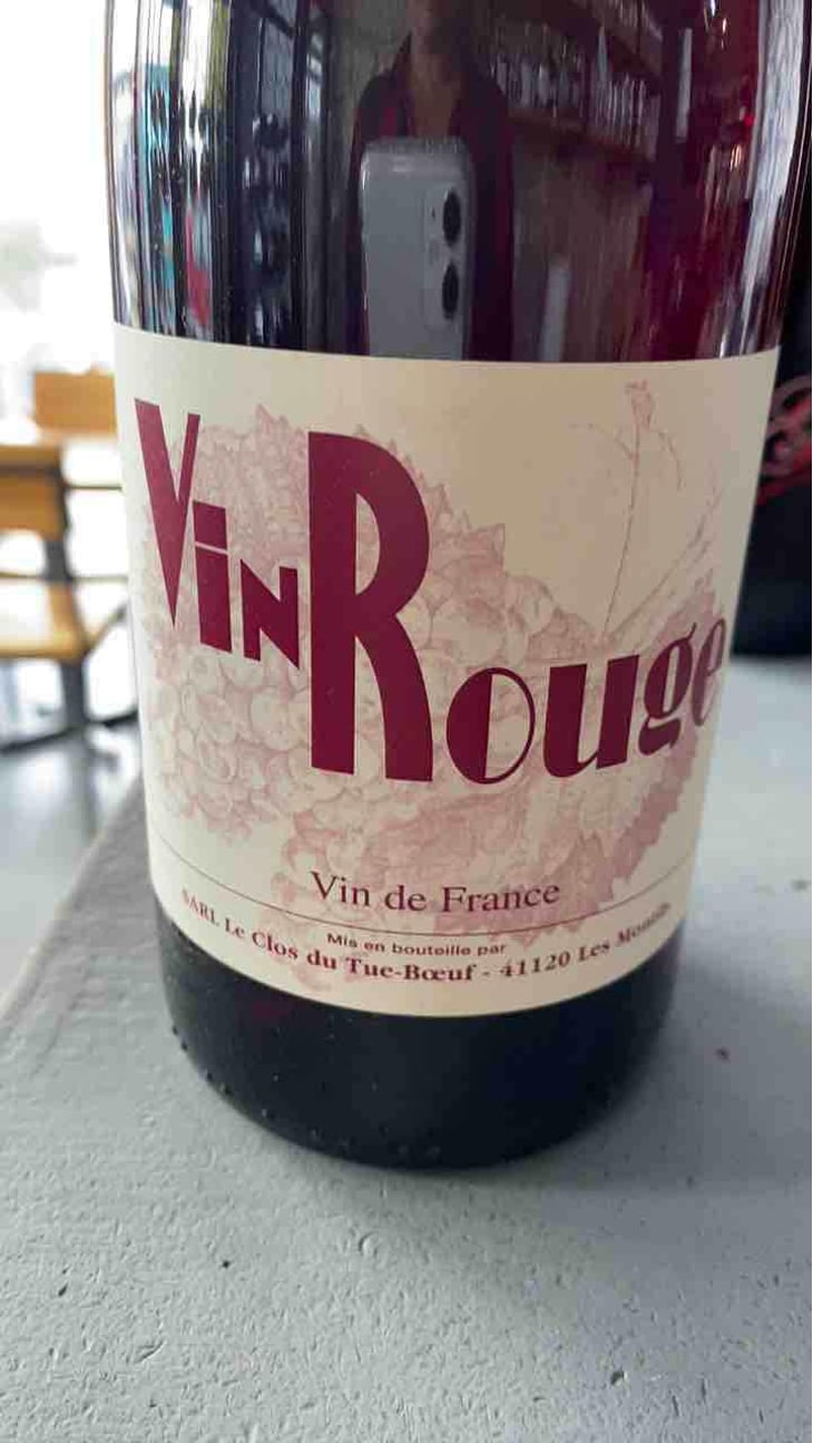 Vin Rouge - Clos du Tue-Bœuf - Zoé, Louise & Thierry Puzelat 