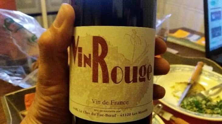 Vin Rouge - Clos du Tue-Bœuf - Zoé, Louise & Thierry Puzelat 