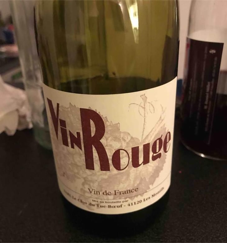 Vin Rouge - Clos du Tue-Bœuf - Zoé, Louise & Thierry Puzelat 