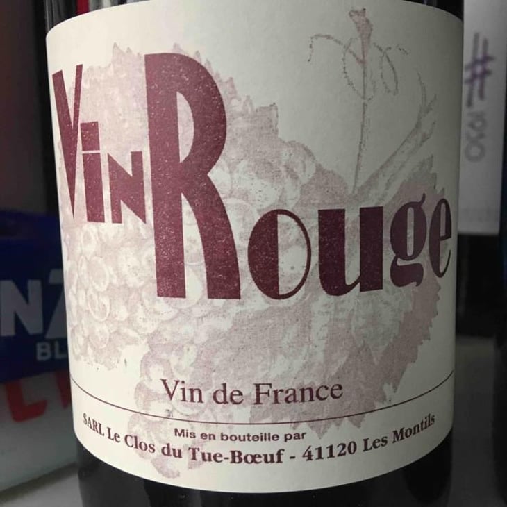 Vin Rouge - Clos du Tue-Bœuf - Zoé, Louise & Thierry Puzelat 