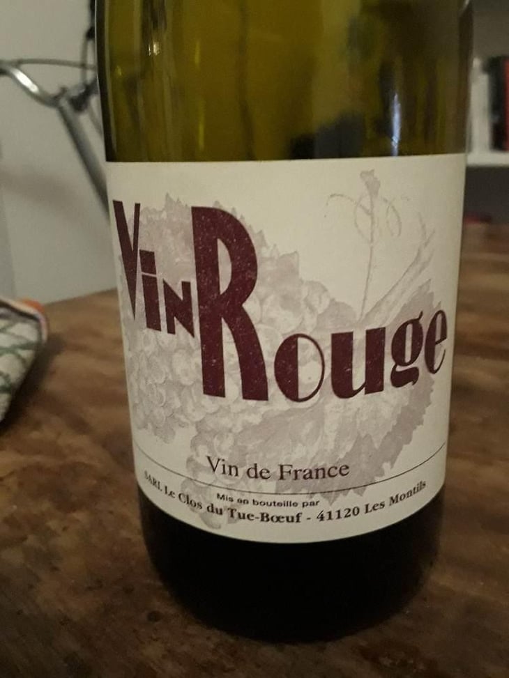 Vin Rouge - Clos du Tue-Bœuf - Zoé, Louise & Thierry Puzelat 