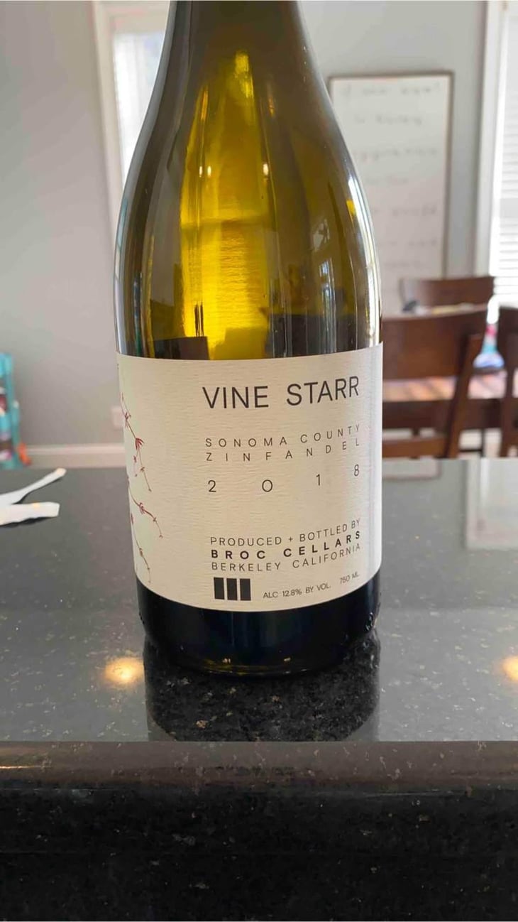 Vine Starr - Broc Cellars - Chris Brockway 