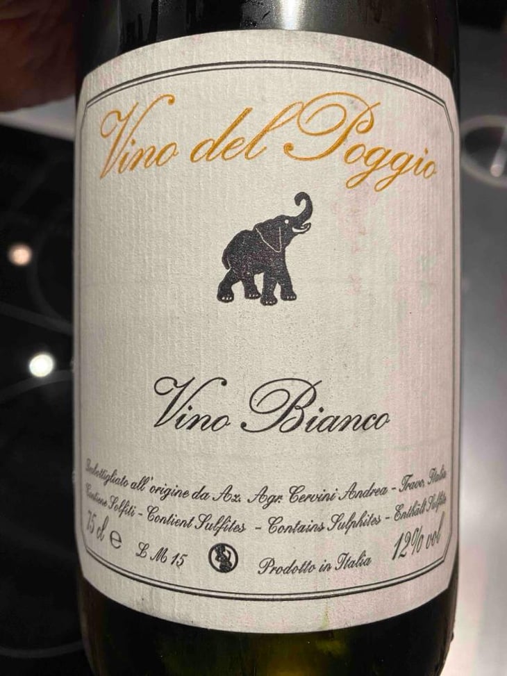 Vino Bianco - Vino del Poggio - Andrea Cervini 
