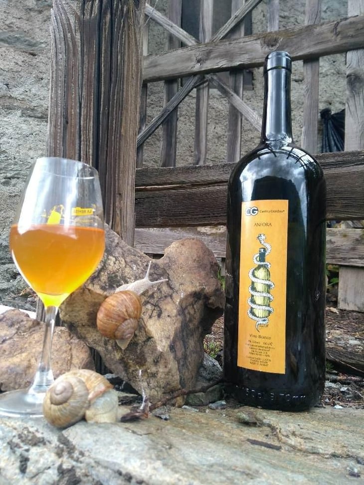 Vino Bianco Anfora - Cantina Giardino - Antonio Di Gruttola & Daniela De Gruttola -2020