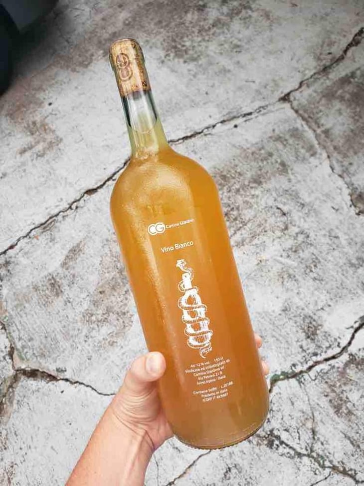 Vino Bianco 3 litri - Cantina Giardino - Antonio Di Gruttola & Daniela De Gruttola -2015