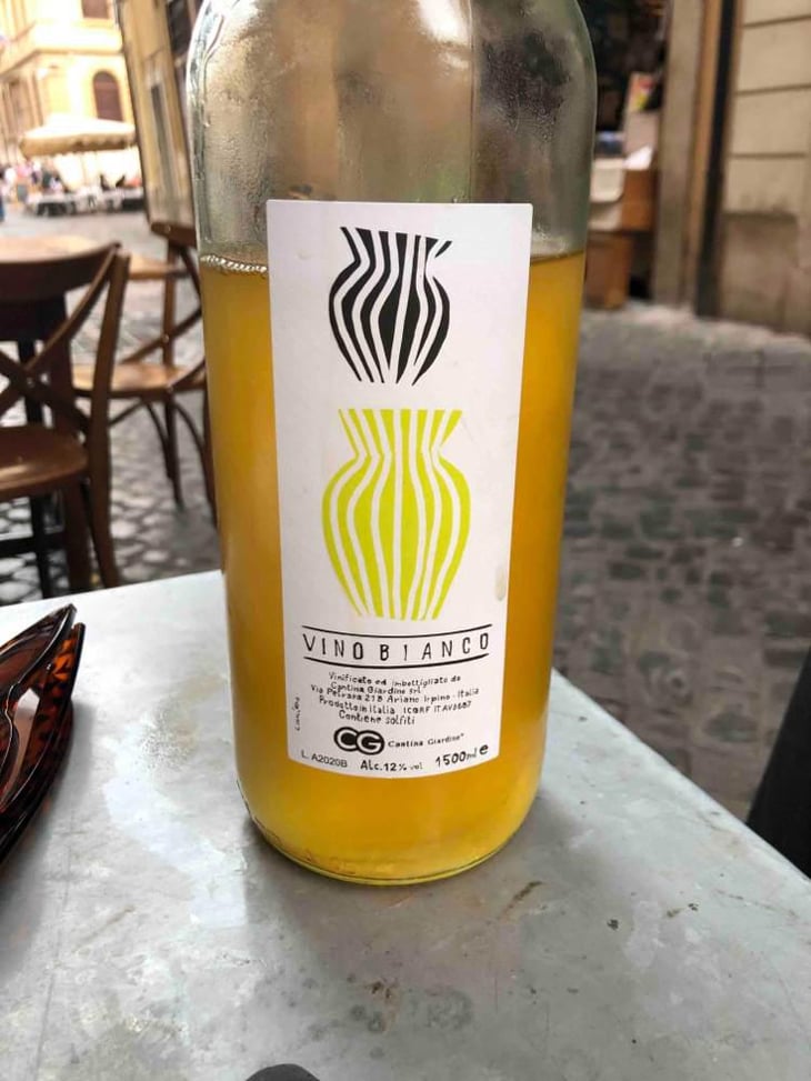 Vino Bianco 3 litri - Cantina Giardino - Antonio Di Gruttola & Daniela De Gruttola -2015
