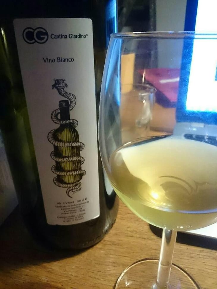 Vino Bianco 3 litri - Cantina Giardino - Antonio Di Gruttola & Daniela De Gruttola -2015