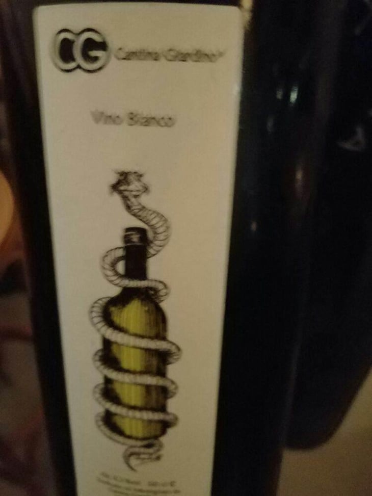 Vino Bianco 3 litri - Cantina Giardino - Antonio Di Gruttola & Daniela De Gruttola -2015