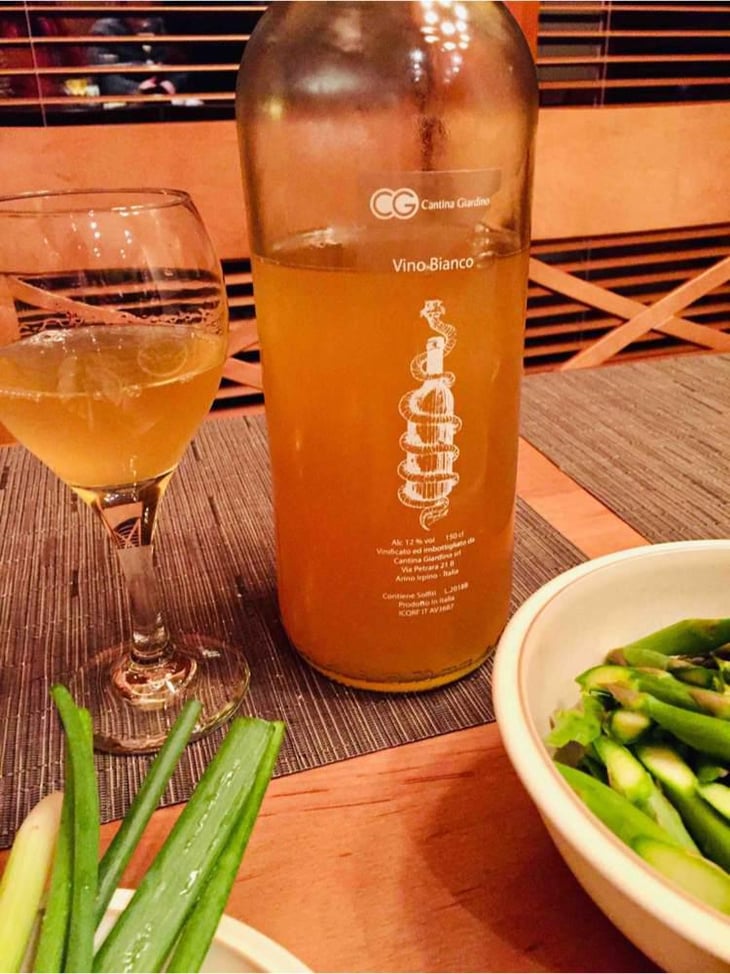 Vino Bianco 3 litri - Cantina Giardino - Antonio Di Gruttola & Daniela De Gruttola -2015