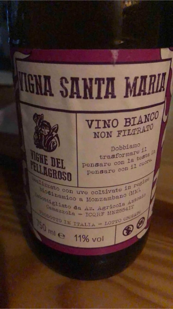 Vino Bianco - Vigne Del Pellagroso - Antonio Camazzola 