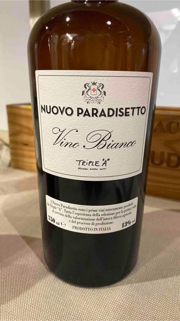 Nuovo Paradisetto Vino Bianco - Avanguardia - Luca Gargano & Fabio Luglio -2020