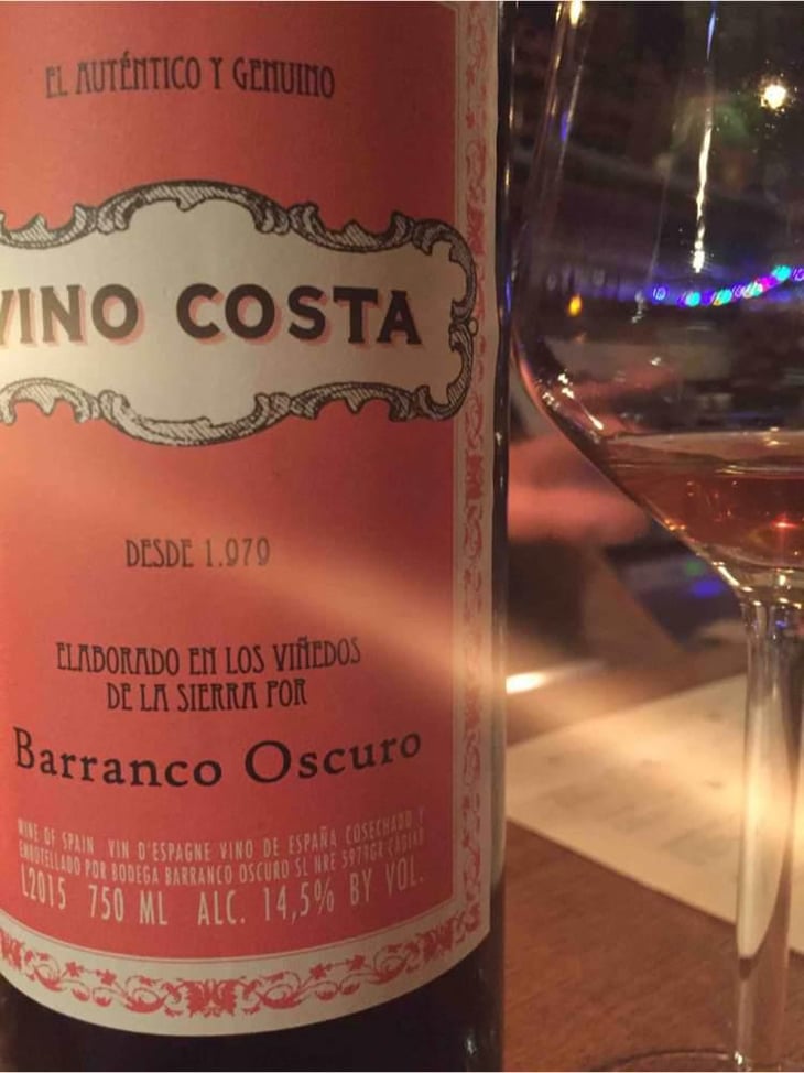 Vino Costa - Barranco Oscuro - Manuel & Lorenzo Valenzuela 