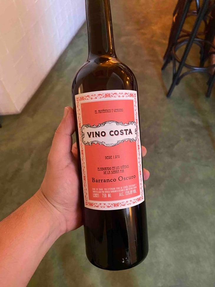Vino Costa - Barranco Oscuro - Manuel & Lorenzo Valenzuela 