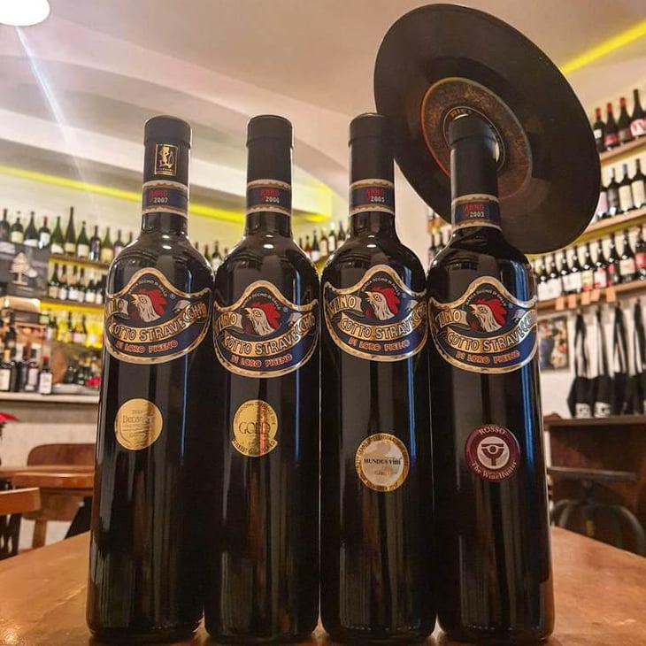 Vino Cotto Stravecchio "Occhio di Gallo" - Tiberi Vini Artigianali - Cesare, Piero & Federico Tiberi 