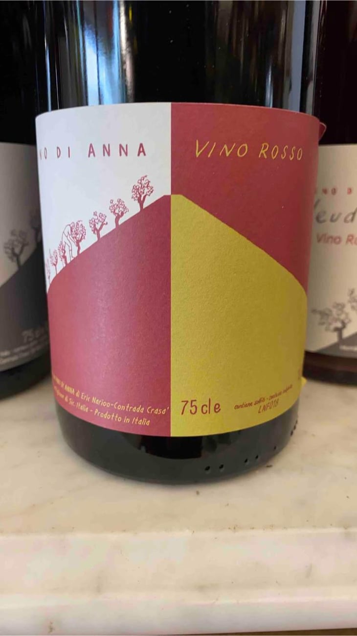 Vino di Anna Rosso CR - Vino di Anna - Anna Martens & Eric Narioo 